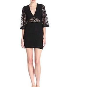 Nightcap Spanish Lace Bodycon Dress